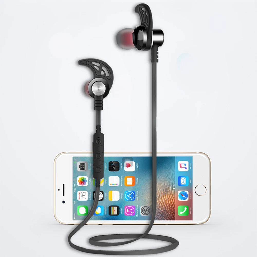 2019 Bluetooth/Wireless Earphones Sports Magnetic Headset HIFI Lossless Bass Can connect Two Devices At The Same Time