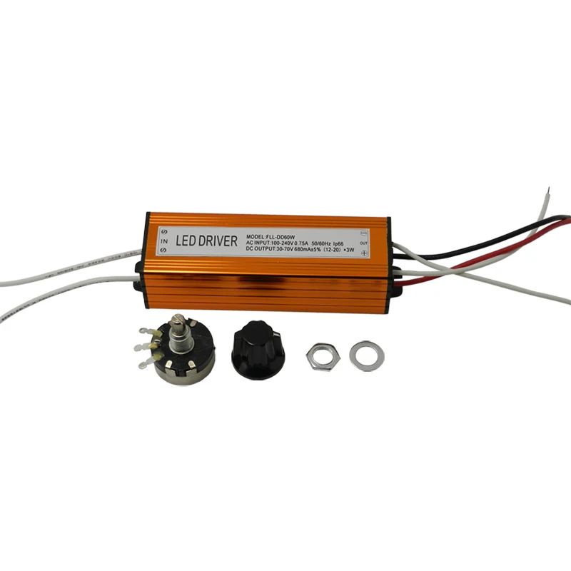 Aquarium high power led dimming driver for 15 30*3w 90w with dimmerin