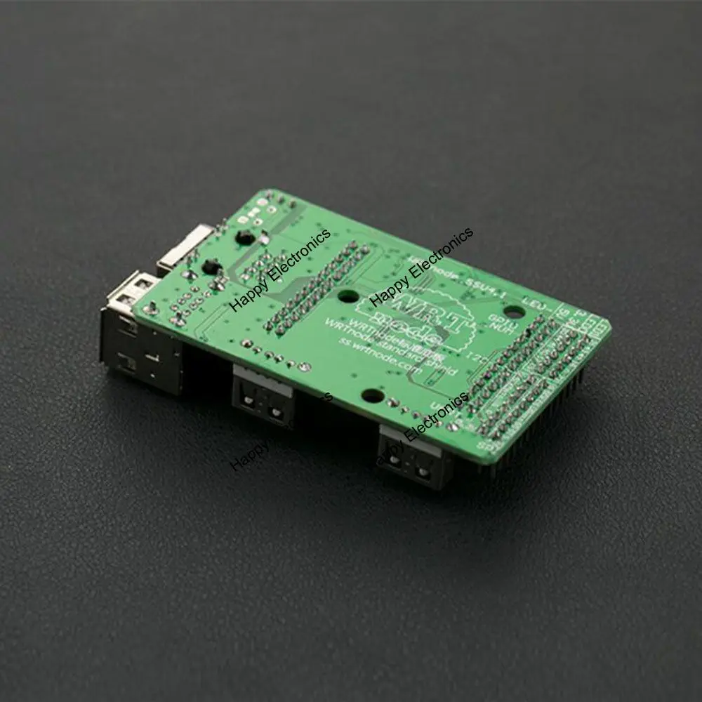100% Оригинальный стандартный щит wrtknot 5 В 4 стандартных USB + RJ45/UART/I2C/SPI/12 GPIO порт