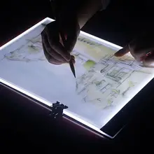 

LanLan A4 LED Cartoon Light Tablet Pad USB Charging Copyboard Board Light Table Diamond Painting Cross Stitch tool-25