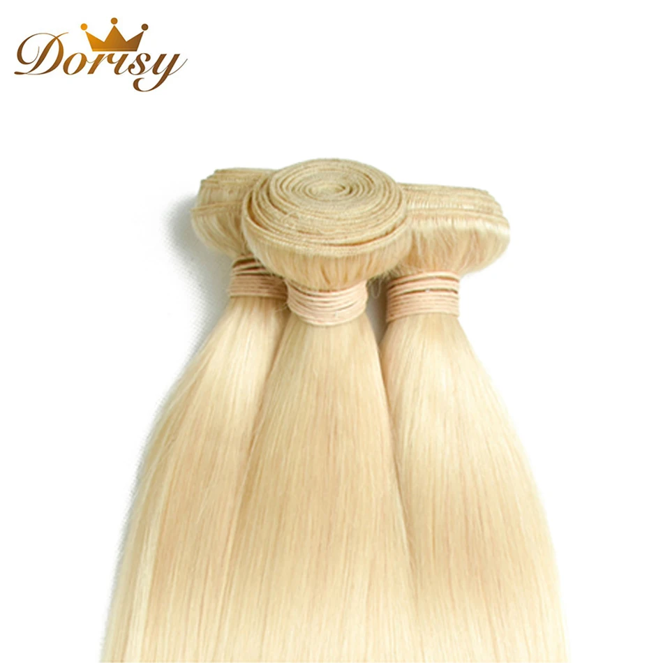 Dorisy Hair 4 Pcs 10-24 Inch Bundles Malaysian Straight 613 Blonde 100% Human Hair Weave Bundles Remy Hair Extension No Smell Dorisy Hair 4 Pcs 10-24 Inch Bundles Malaysian Straight 613 Blonde 100% Human Hair Weave Bundles Remy Hair Extension No Smell