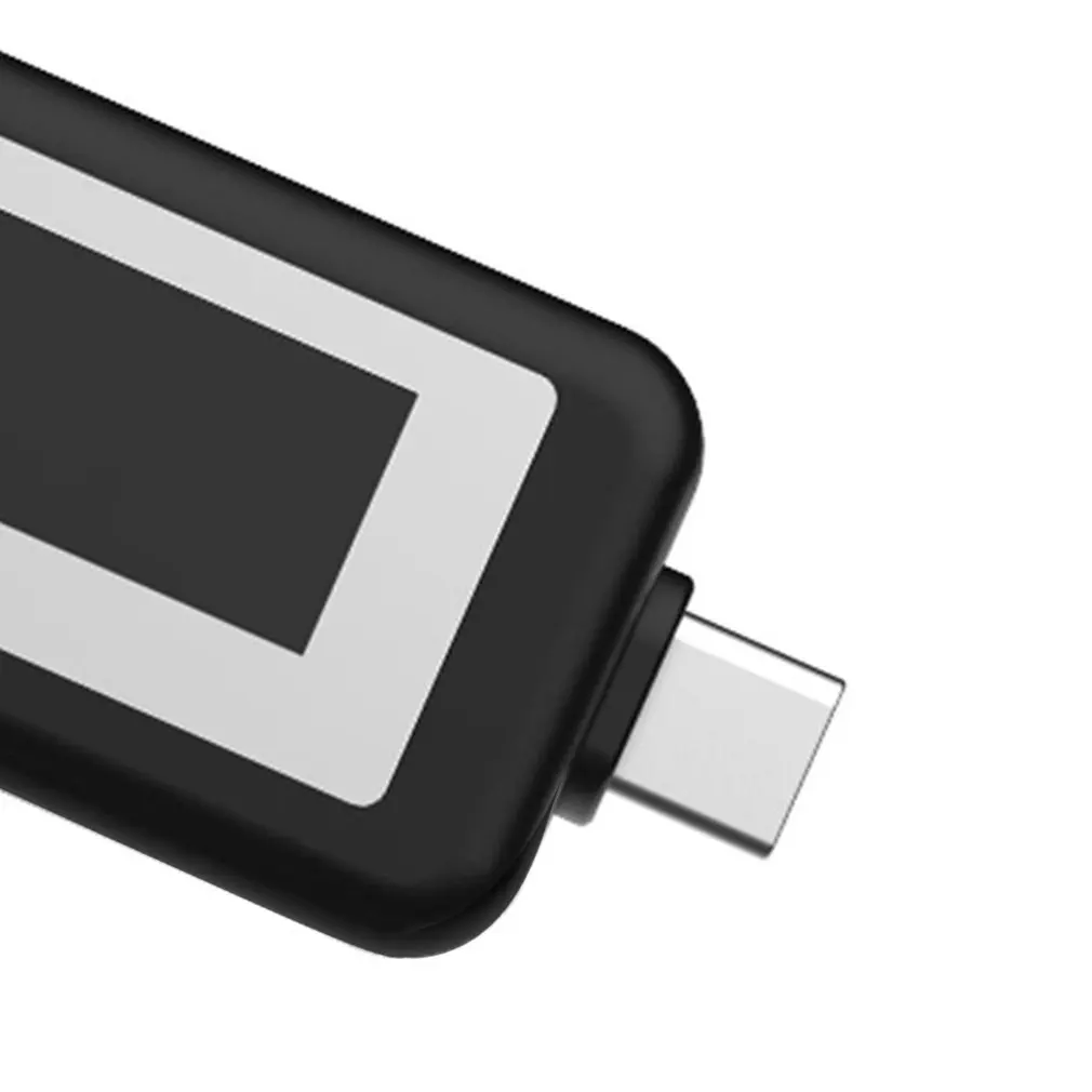 Usb type C Тестер Многофункциональный ЖК цифровой измеритель напряжения тока