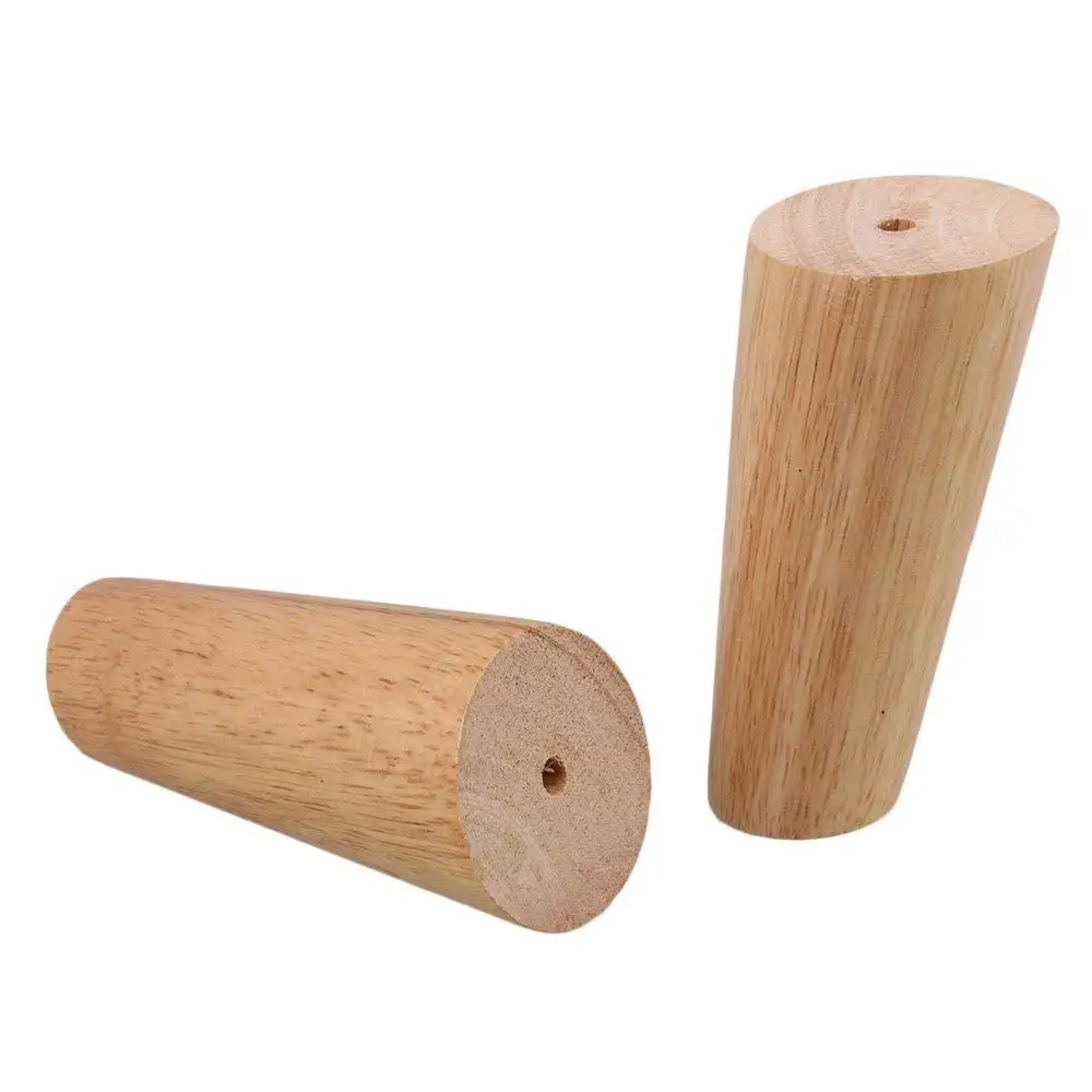 Solid Wood Fixed Feet Four Pieces Furniture Feet Cabinet Coffee