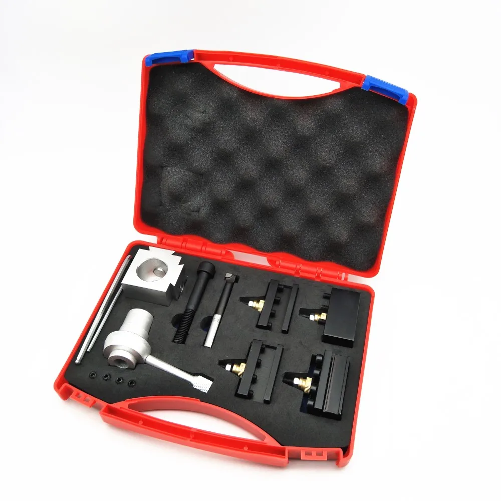 Мини-токарный станок с ЧПУ, набор инструментов для быстрой смены и держатели инструментов, набор M8/M10, держатель резца, винт, сверлильный стержень, поворотный держатель, гаечный ключ