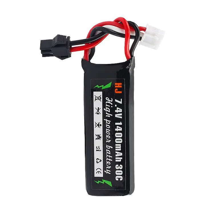 HJ Power 7 4 V 1400MAH 30C 2S AKKU Mini Airsoft Gun аккумулятор радиоуправляемая модель Lipo