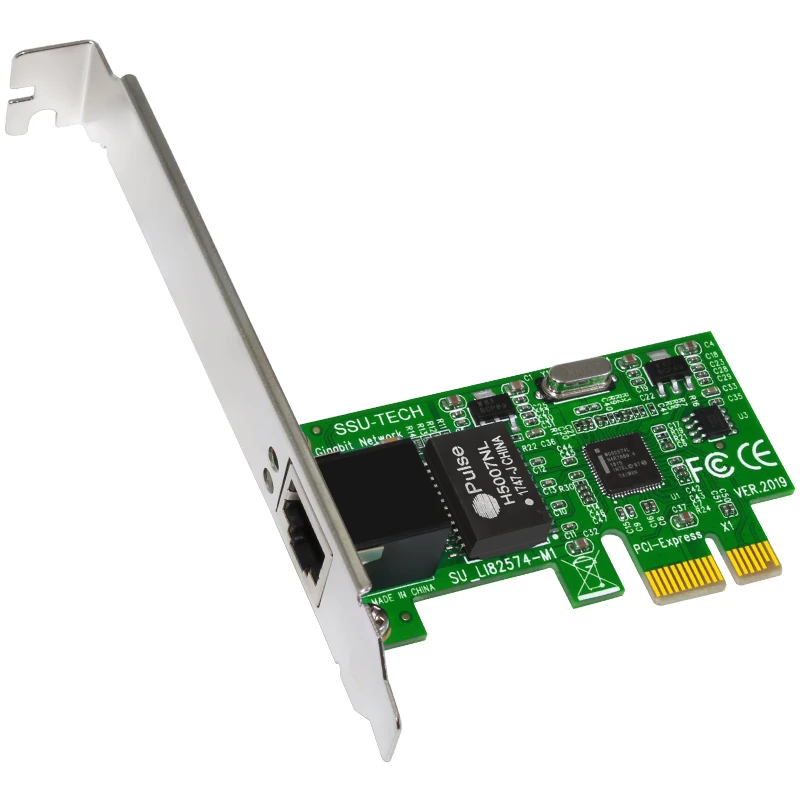 lan card PCI-E Network Cards Gigabit Ethernet Adapter LAN Card RJ-45 Network Adapter Enternet for INTEL 82574L/9301CT for ESXI PXE RJ45 wifi adapter for desktop