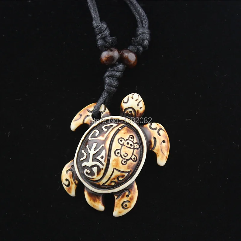 

Cool Tribal frog sun turtles pendant Men's Surfing Necklace Cute Tortoise Amulet Talisman Gifts MN603