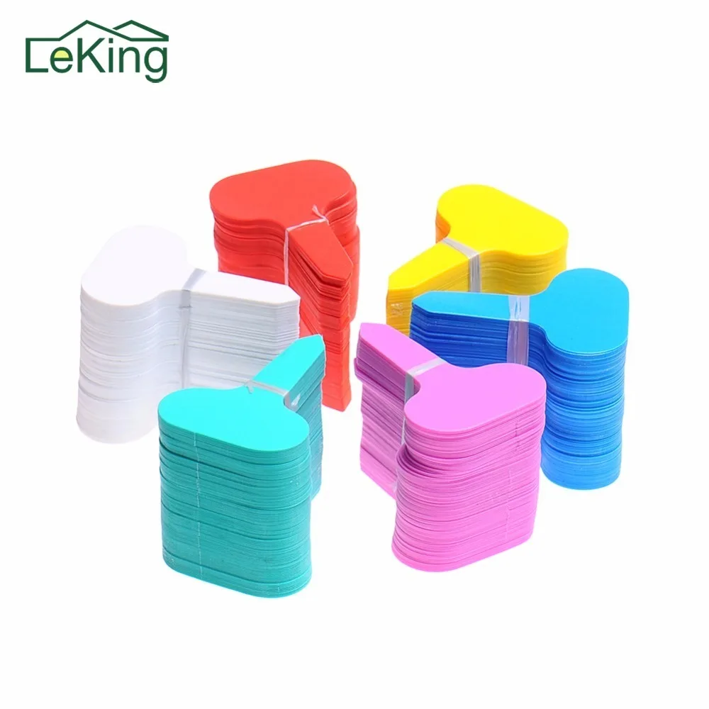 

100PCs Plant Plastic Label Flower Tags Garden Signs Card Garden Insert card Seed Stake Garden Farms Park Waterproof Flower Pot
