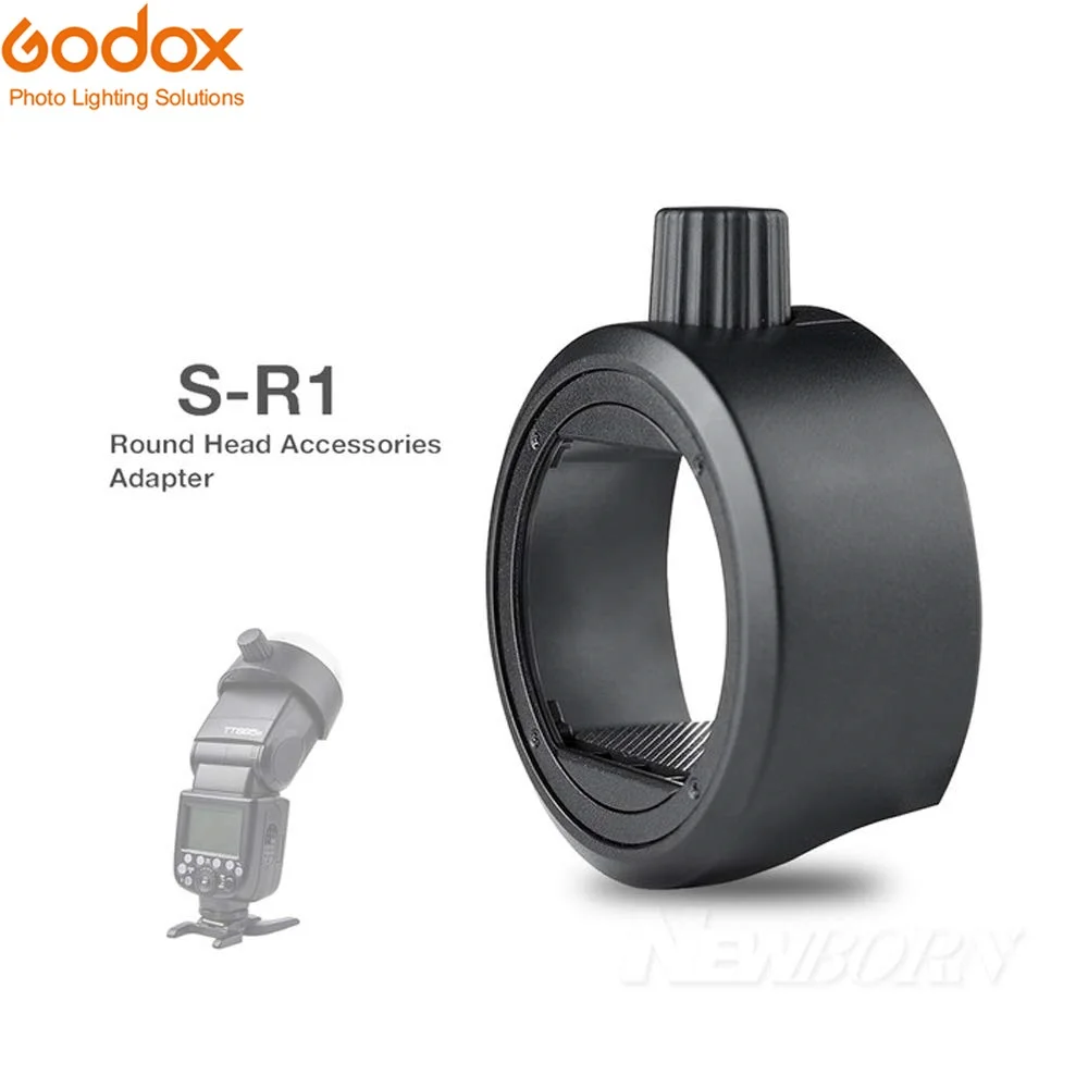 

Godox S-R1 Flash Speedlight Adapter AK-R1 Adapter Ring for Godox TT685 V860II V350 TT600 Yongnuo Canon Nikon Sony Flash