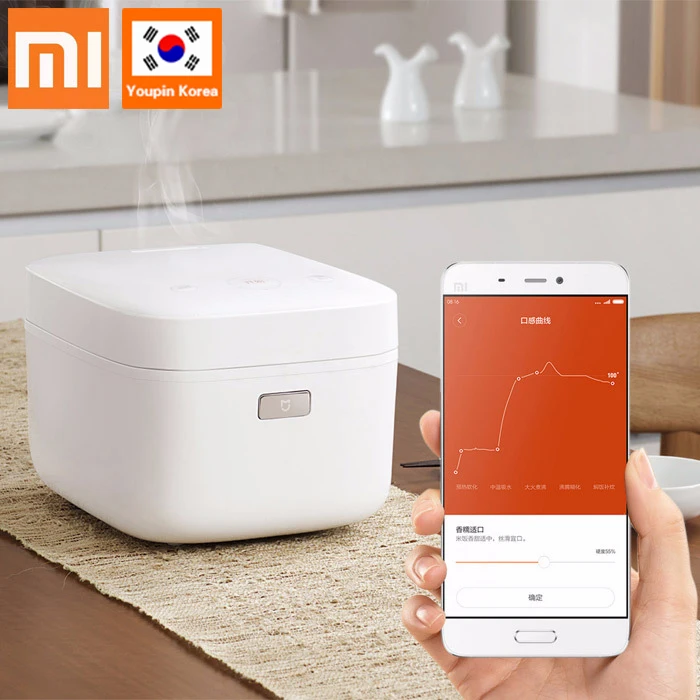 Xiaomi Mijia Mi IH Smart Electric Rice Cooker 3L/4L Alloy Cast Iron IH Heating Pressure Cooker