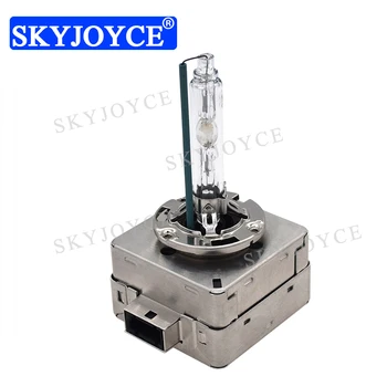 

SKYJOYCE 1 Pair 12V 35W Original D1S D3S HID Bulb 4300K 5000K 6000K 8000K 55W D1S D3S All Metal Base Claw Car Headlight HID Bulb