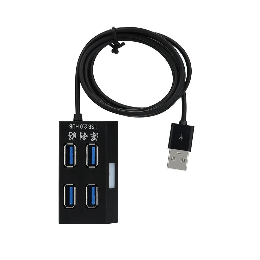 

2018 New The High Speed 4 Port USB 3.0 Hub Trapezoidal Usb Hub Adaptador For PC Computer Accessories