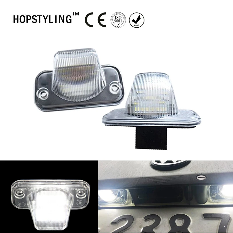 

Hopstyling 2x smd led for VW T4 Passat B5 Candy Jetta Touran auto license plate light LED COURTESY DOOR Light For Volkswagen