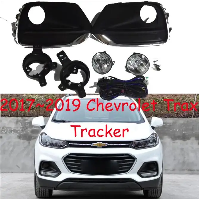 1 комплект, автомобильный бампер, лампа для Chevrolet Trax, противотуманный светильник, трекер,~ лет, галогенная лампа 4300 K, автомобильные аксессуары, головной светильник Trax - Цвет: PICTURE