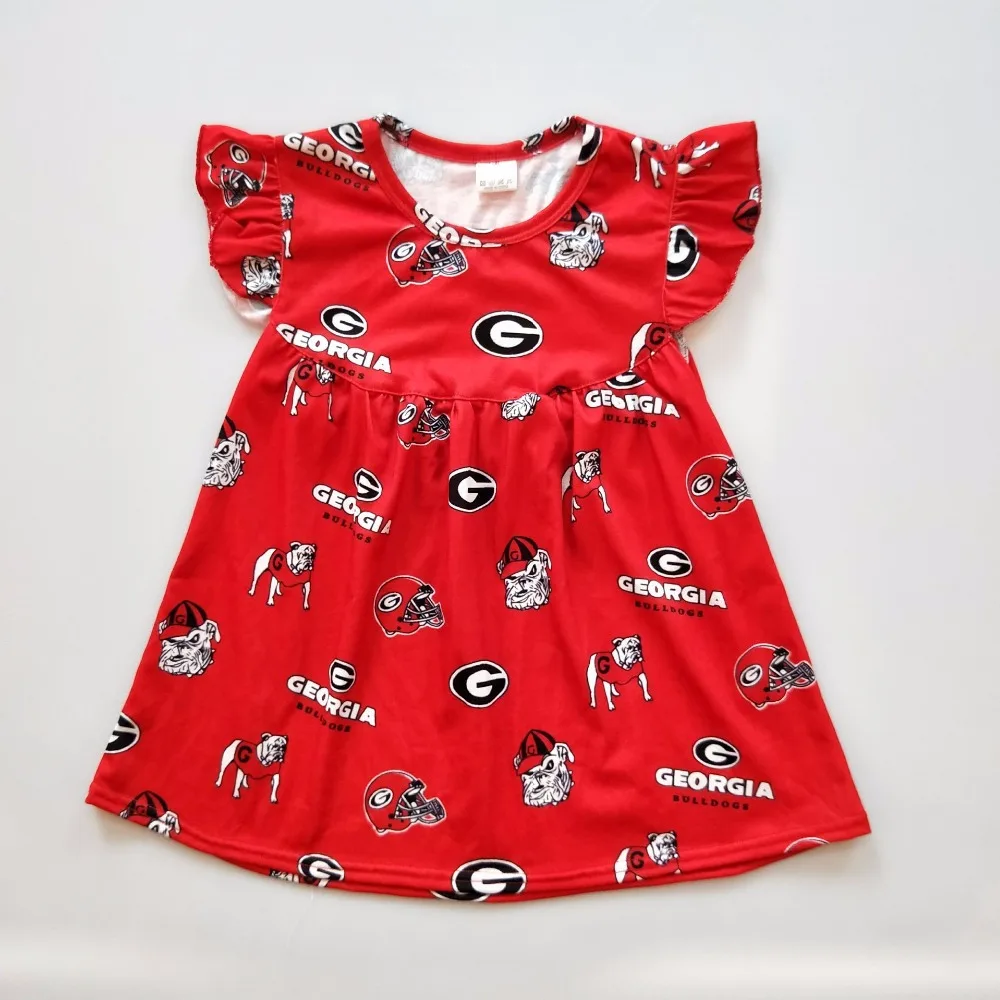 

Conice NINI Remake Flutter sleeve Summer Pattern Dress Children Cute Clothing Kids Clothes For Bulk Wholesale Dress LYQ806-202