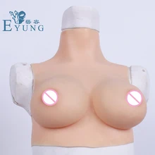 Eyung C Cup Silicone Fake Boobs Tit Breast Plate Silicone for Crossdresser Transgender realistic Silicone Breast