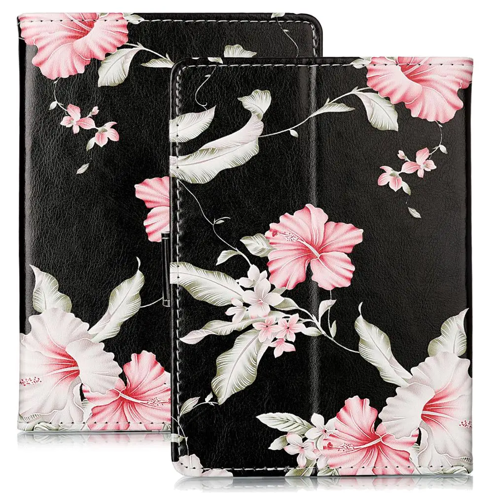20 шт./лот кожаный чехол в виде книги с мраморными картами для Amazon Kindle Paperwhite 1 2 3 4