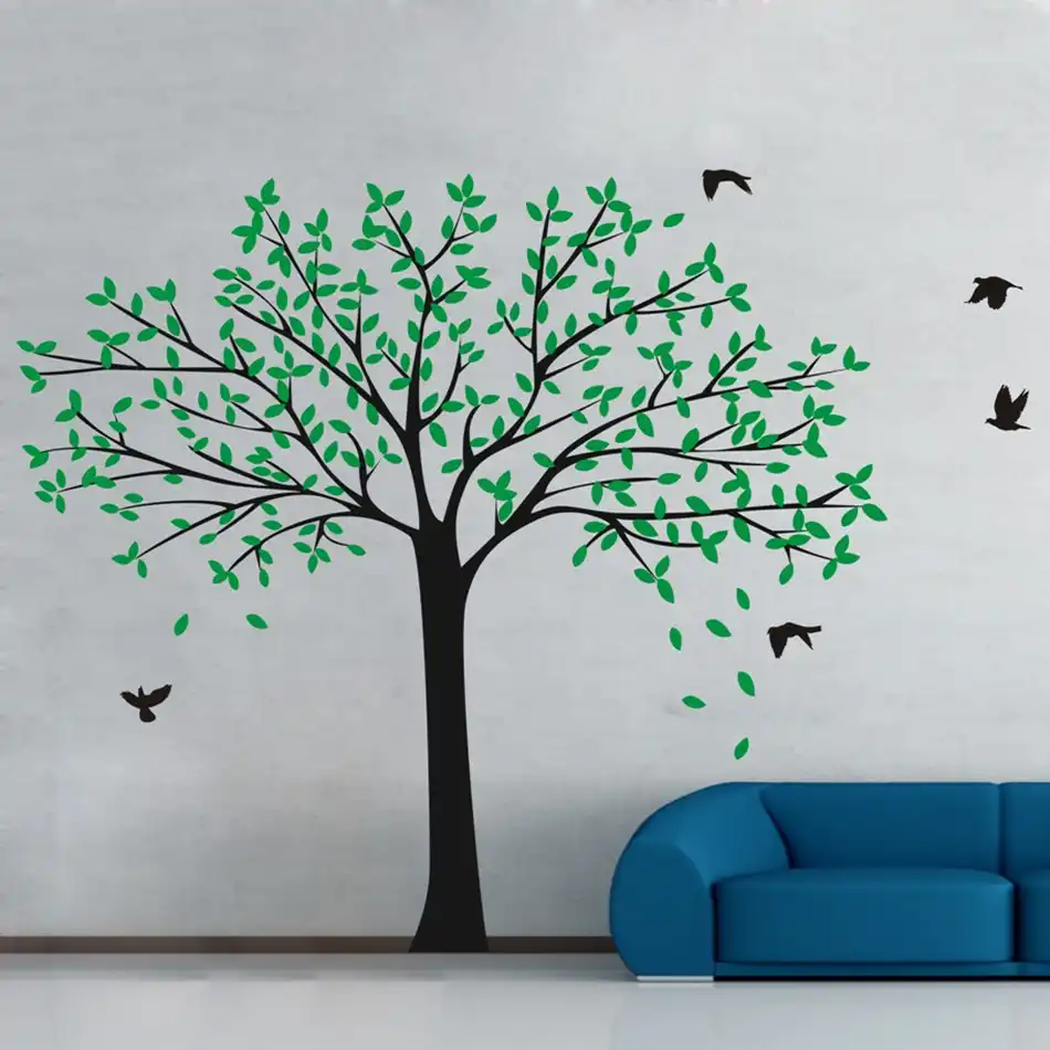 vinyl tree wall art