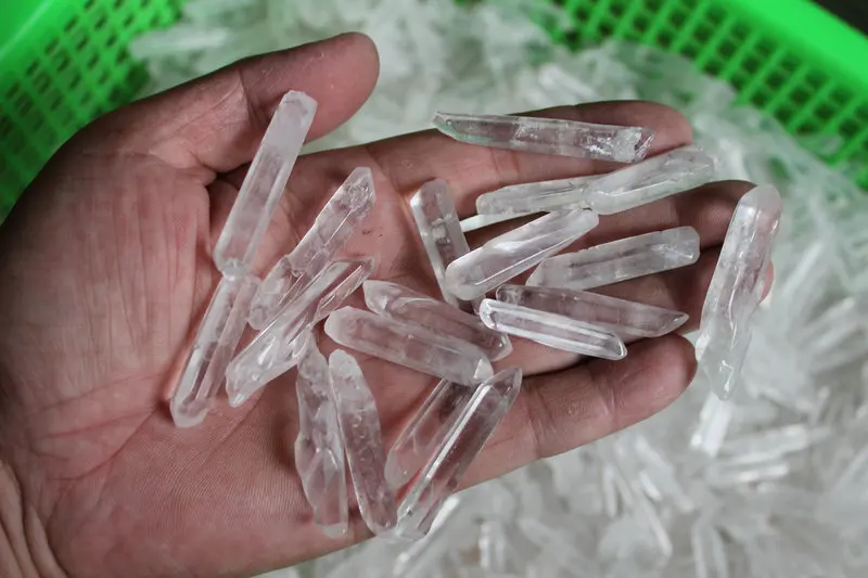 5 кг 11LB хороший ясный кристалл кварца точки полированный из натурального сырья