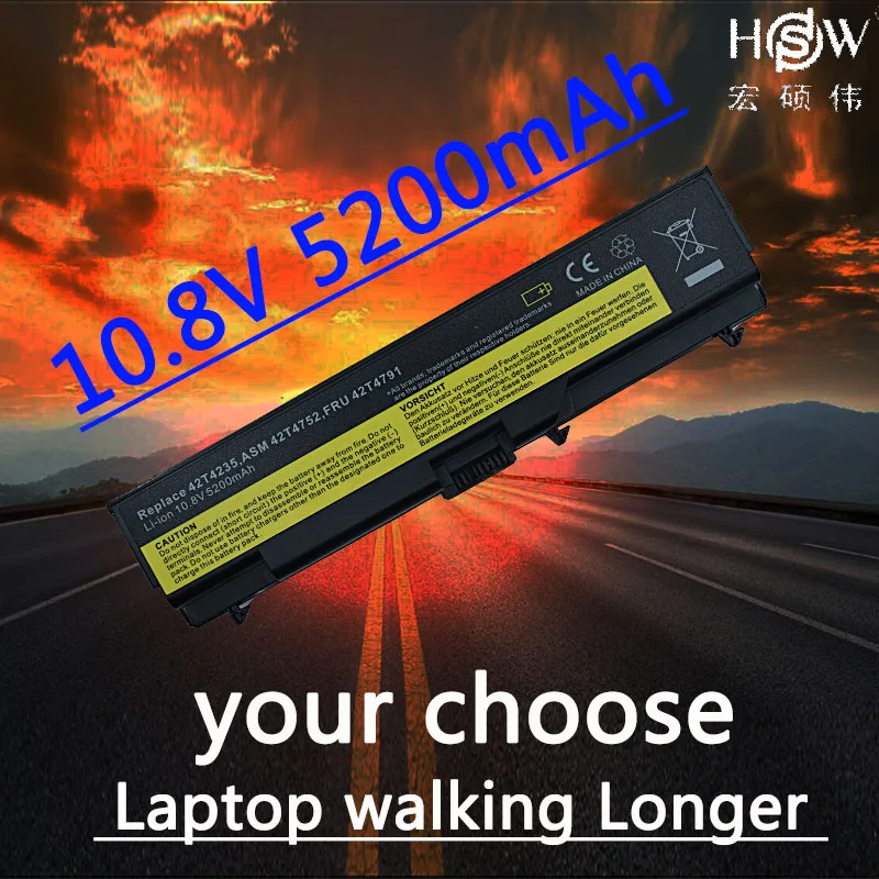 HSW Laptop Battery For ThinkPad E40 E50 L410 L412 L420 L421 L510 L512 L520 SL410 SL410k SL510 T410 T410i T420 T510 T520 battery HSW Laptop Battery For ThinkPad E40 E50 L410 L412 L420 L421 L510 L512 L520 SL410 SL410k SL510 T410 T410i T420 T510 T520 battery
