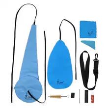 10 шт./компл. саксофон чистки Sax чистой тканью мундштук кисти пояса мини-набор отверток саксофон аксессуары