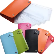 24 слота штамп для ногтей держатель пластины ПУ кожа дизайн ногтей шаблон чехол сумка для хранения наборный штамп