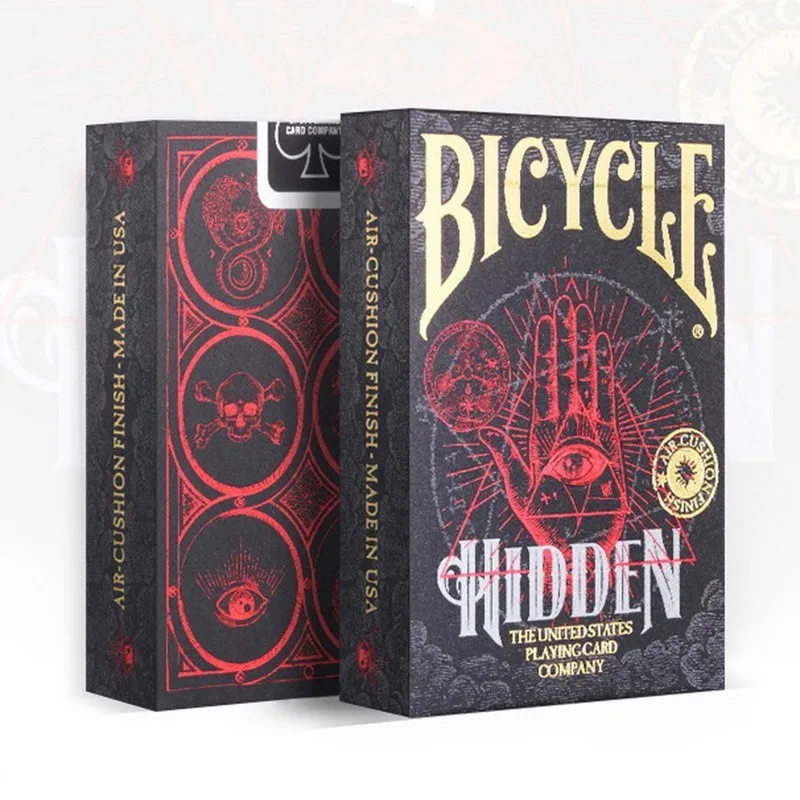 

Bicycle Hidden Playing Cards Deck Secret Societies Symbols Poker Size Magic Tricks