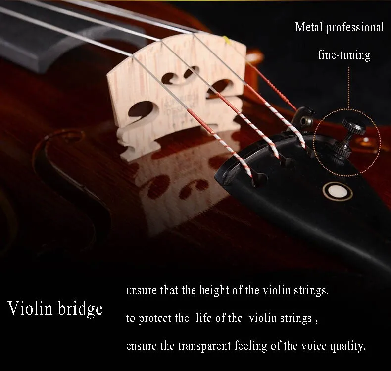 Топ Европейский материал ручной работы скрипки соло 4/4 Larkviolin violino Профессиональный играть на скрипке, скрипка лук, случае, канифоль, тюнер