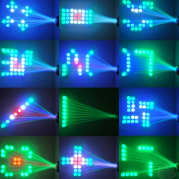 

Music Active RGBW LED Lights Stage Effect Lighting Club Disco DJ Party Bar