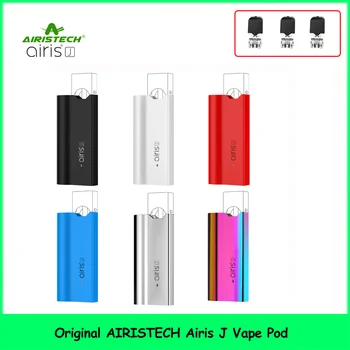 

AIRISTECH Airis J Vape Pod Battery for Nico Salt Pod Mod System Vaporizer Compatible Cartridge for Vape PenE Cigarette Kit
