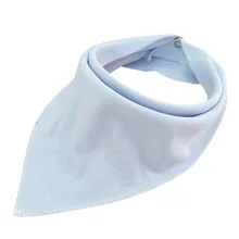 Детские одноцветные нагрудники для малышей, одноцветные детские нагрудники из хлопка слюнявчик, двухслойный водонепроницаемый бандана для новорожденных