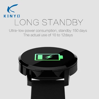 

Long standby smart band heart rate blood oxygen monitoring smart wristwatch sleep monitoring smart bracelet ip67 life waterproof