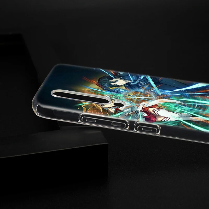 Мягкий чехол Sword Art Online SAO Anime Manga для Xiaomi Pocophone F1 Mi 5X A1 6X A2 8 SE Lite Play Mix3 9 9SE 9T Pro
