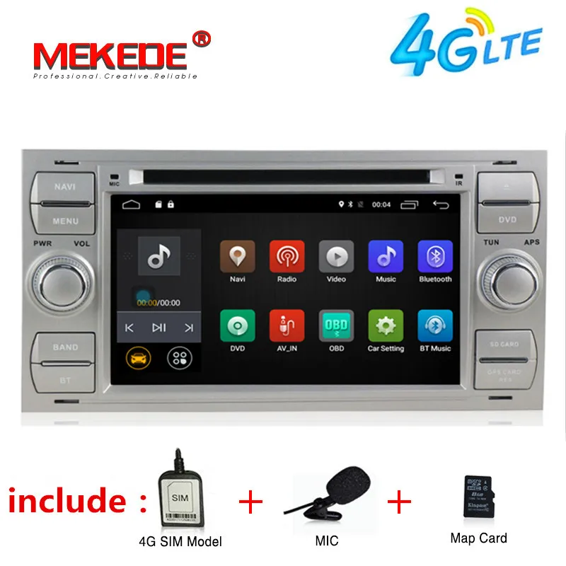 

Free shipping Android 7.1 4G WIFI RDS Car GPS Navi DVD Player radio For Ford C-Max Connect Fusion Galaxy Kuga Mondeo S-Max Focus