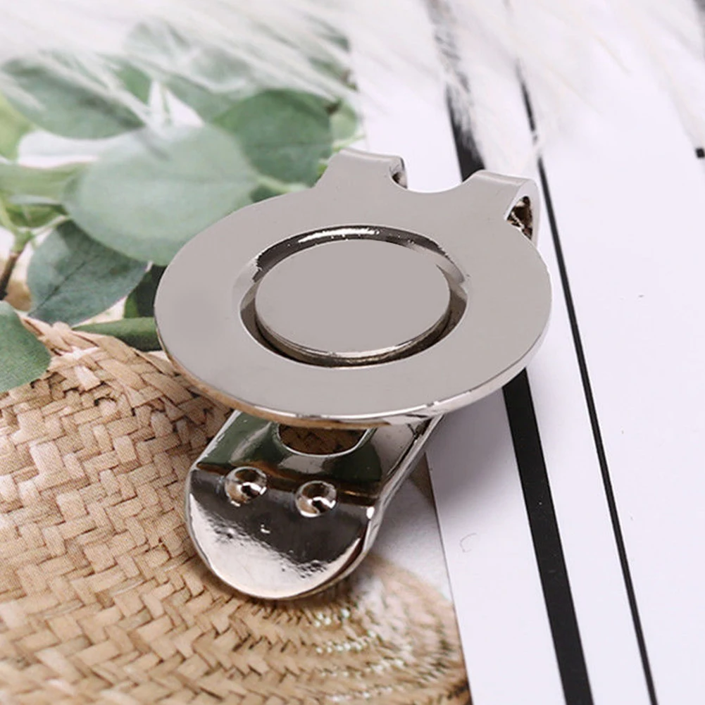 2 قطعة كاب كليب التدريب السحابة أداة ماركر قبعة اكسسوارات محاذاة المغناطيس تهدف الإيدز كرة جولف العملي الحديد