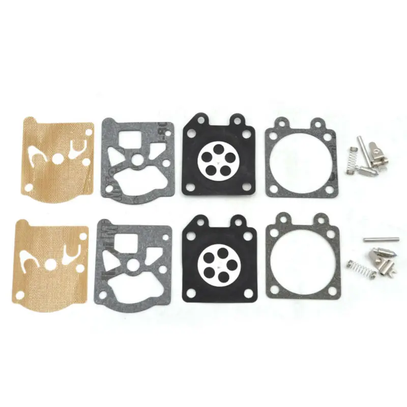 

2sets Chainsaw Carburetor Repair Kit Diaphragm Gasket Set with Bearing Screw for Husqvarna 51 55 Replaces 503482101