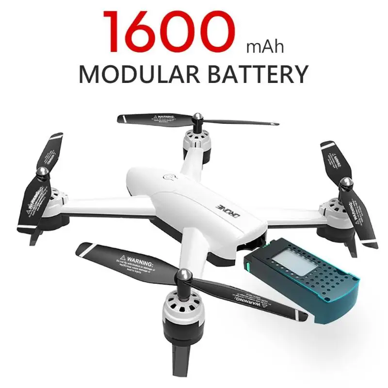 

SG106 RC Drone 4K HD Camera WIFI FPV Trajectory Flight Quadcopter with 3 Battery One-button Takeoff and Landing APP Control