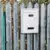 12 дюймов ментальный кодовый замок винтажный Drop Letterbox Настенный навесной замок почтовый ящик с ключами ящик для газет - изображение