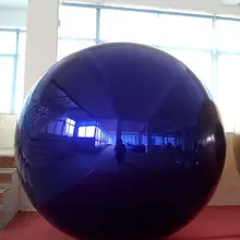 1 м Диаметр ПВХ надувной зеркальный шар, используемый для витрины или квадратной рекламной акции или украшения