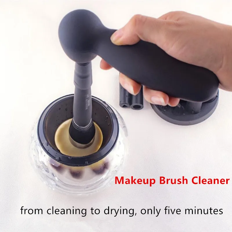 

New Electric Makeup Brush Cleaner & Dryer Set For Women Girls Washing Make up Brushes Cleanser Cleaning Tool Kit Machine 40#719