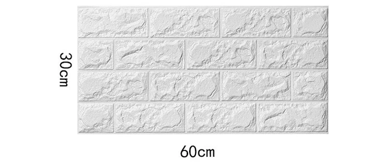 Diy 3d Кирпич пенополиэтилен панели обоев самоклеящиеся детская комната мягкая отделка наклейки Водонепроницаемая плитка кирпичи стены