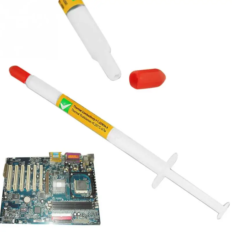 

New Heat Sink Thermal Grease Paste Silicone Compound Tube For Laptop Computer PC CPU High Quality