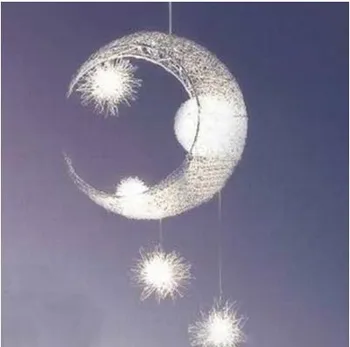 

Children lamp Special Moon & Star Bedroom Lamp pendant Light living room FG788