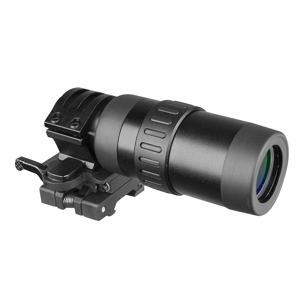 Огонь волк прицел 1 5-5 увеличение лупа для Red Dot Sight 3x 4x 5x W/mount Бесплатная доставка