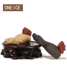 Чай Yixing Play tea Pet ковбой корова овчарка корова украшение лоток настольные аксессуары