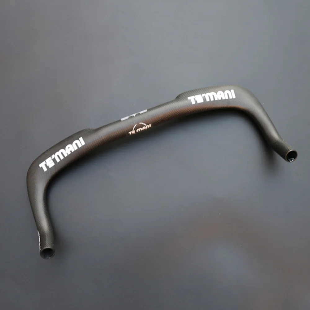 TEMANI руль из углеродного волокна для шоссейного велосипеда TT Bullhorn 31 8*400/420/440/460