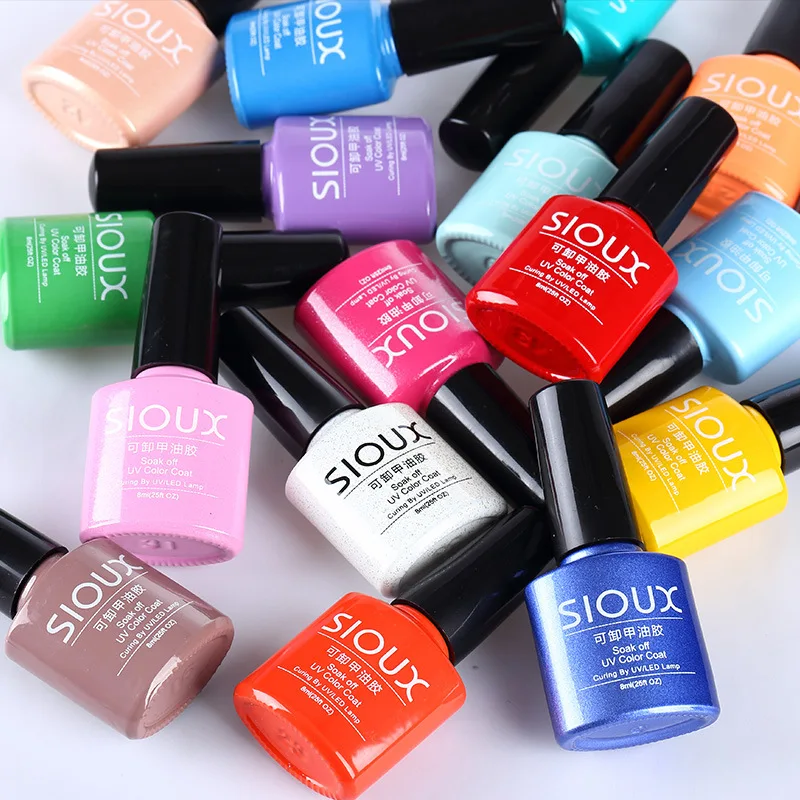 Color (91 120) Brand SIOUX Gel Nail Polish UV Nail Gel Varnish Long Lasting Nail 8ML Matte Nail