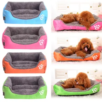 

Pet Dog Cat Nest Bed Cushion House Pets Soft Warm Kennel Puppy Mat DAG-ship