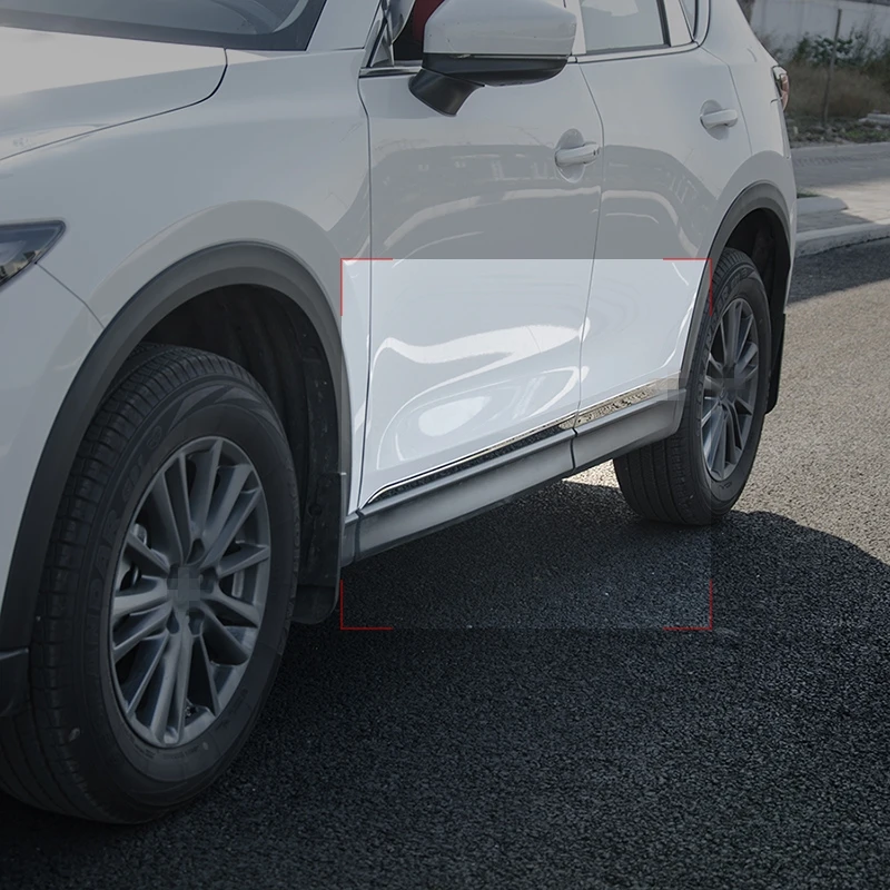Для Mazda CX 5 CX5 2017 2018 2019 противоскользящий корпус боковая дверь резиновое украшение