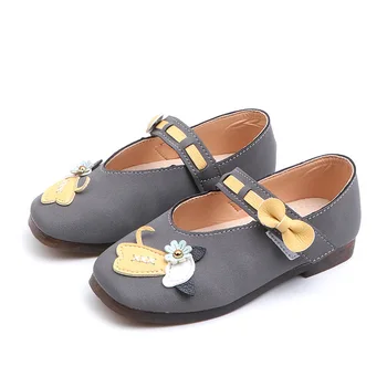 

Spring Autumn Toddler Baby Girls Princess Shoes Cute Cartoon Leather Children Girls Single Shoes Baby Casual Sneaker Flats